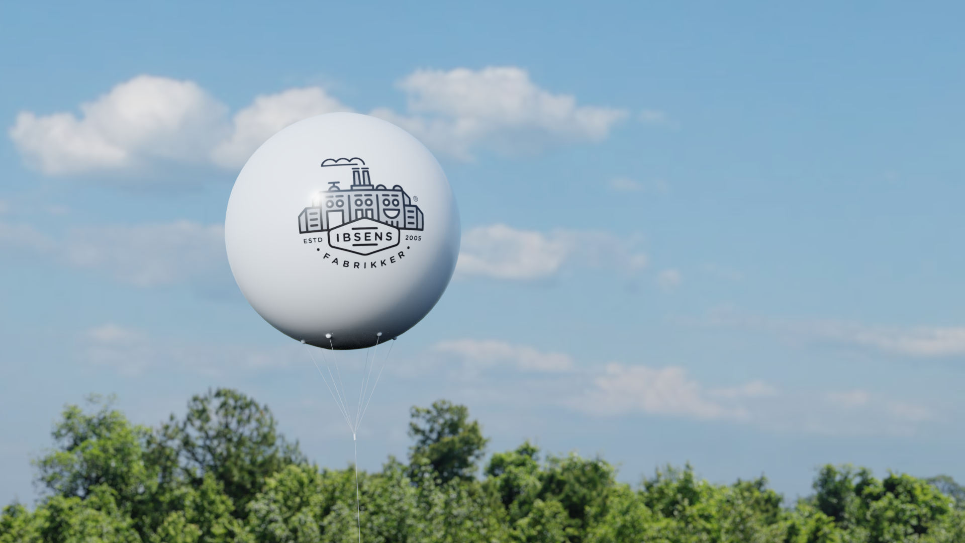 Download 3d Mock Up Of Your Giant Balloon Ibsens Fabrikker