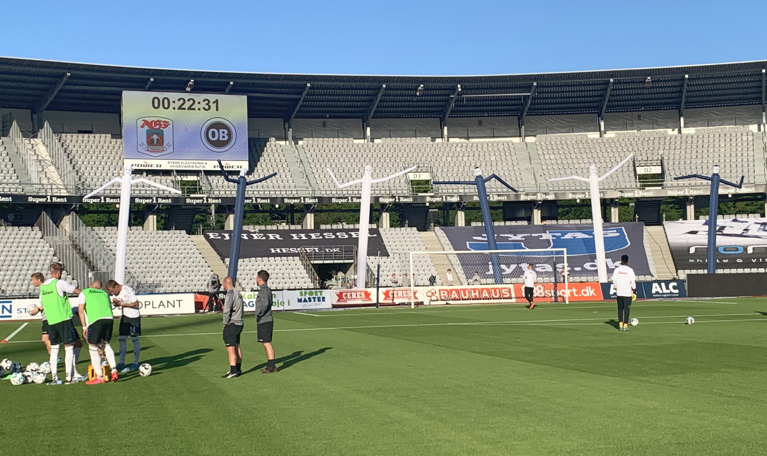 Skydancers til Superligaens genåbning